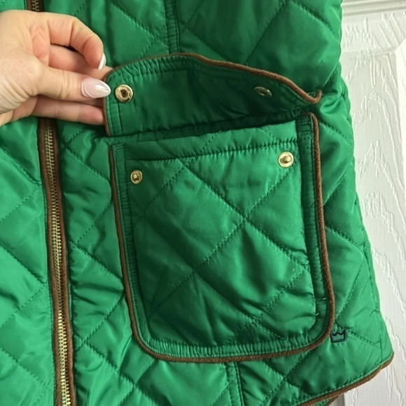 Crown & Ivy Kelly Green Icon Vest S - Picture 3 of 7
